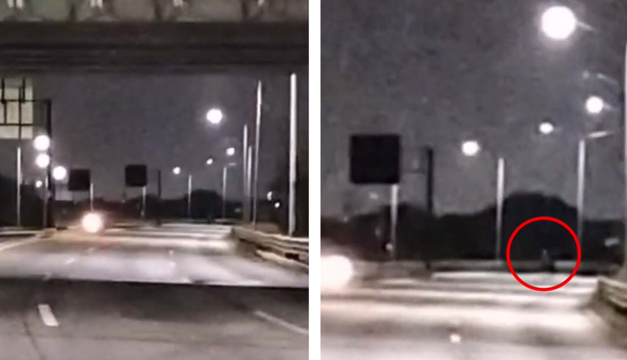 Graban fantasma en avenida de Monterrey, Nuevo León
